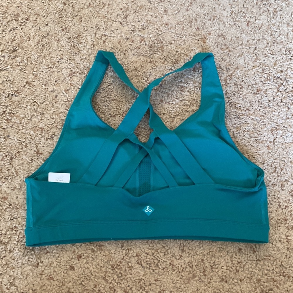 Teal Prana Sports Bra - Picture 2 of 2